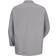 Red Kap Industrial Long Sleeve Work Shirt - Silver Gray