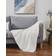 Cannon Solid Plush Blankets White (152.4x203.2cm)