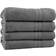Modern Threads Spunloft Bath Towel Black (137.16x76.2cm)