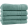 Modern Threads Spunloft Bath Towel Green (137.16x76.2cm)