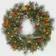 National Tree Company 24-in. Pre-Lit Wintry Pinecone, Berry & Snowflacke Pine Artificial Wreath Decoration 24"