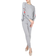 MeMoi Oversized Dropped Sleeve Top - Grey Heather