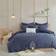 Urban Habitat Brooklyn Duvet Cover Blue (264.16x233.68cm)