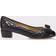 Ferragamo Vara Quilted Low-Heel Pumps - Women's