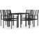 vidaXL 3099200 Matgrupp, 1 Bord inkl. 6 Stolar
