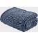 Madison Park Chunky Blankets Blue (152.4x127)