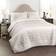 Lush Decor Hygge Geo Quilts White, Beige (274.32x233.68cm)