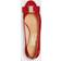 Ferragamo Vara - Rosso/Gold Patent Leather