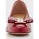 Ferragamo Vara - Rosso/Gold Patent Leather