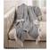 Saro Lifestyle Herringbone Blankets Brown (152.4x127cm)
