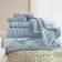Modern Threads Yarn Dyed Handduk Blå (137.16x68.58cm)