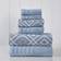 Modern Threads Yarn Dyed Handduk Blå (137.16x68.58cm)