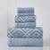 Modern Threads Yarn Dyed Towel Blue (137.16x68.58cm)