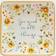 Certified International Sunflowers Forever Dessert Plate 4 6"