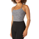 Beyond Yoga Spacedye Slim Racerback Cropped Tank Top - Black/White