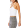 Beyond Yoga Spacedye Slim Racerback Cropped Tank Top - Cloud White