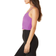 Beyond Yoga Spacedye Slim Racerback Cropped Tank Top - Bright Iris Heather