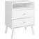 Prepac Milo White Bedside Table 40.6x57.2cm