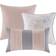 Madison Park Lola Bedspread Grey, Pink (228.6x228.6cm)