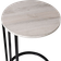 Honey Can Do Round C-Shaped Small Table 40.6cm