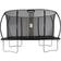 Stratos Rectangular Trampoline 213x305cm + Safety Net