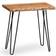 Alaterre Furniture Hairpin Small Table 38.1x50.8cm