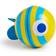 Munchkin SpinBall Fish Bath Toy