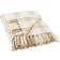 Design Imports Modern Farmhouse Blankets Beige (152.4x127)