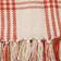 Design Imports Modern Farmhouse Filt Röd (152.4x127cm)