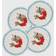 Joanna Buchanan Shrimp Coaster 10.16cm 4pcs