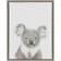 Kate and Laurel Sylvie Koala Framed Canvas by Simon Te Tai Billede 45.7x61cm