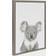 Kate and Laurel Sylvie Koala Framed Canvas by Simon Te Tai Billede 45.7x61cm