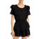 LoveShackFancy Natasha Mini Dress - Black