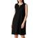 Eileen Fisher Zip Up Sleeveless Dress - Black