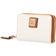 Dooney & Bourke Pebble Grain Large Zip Around Credit Card Case - White