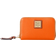 Dooney & Bourke Pebble Grain Large Zip Around Credit Card Case - Clementine