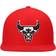 Mitchell & Ness Chicago Bulls Hardwood Classics Team Ground Snapback Hat Men - Red