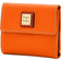 Dooney & Bourke Pebble Grain Small Flap Wallet - Clementine