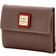 Dooney & Bourke Pebble Grain Small Flap Wallet - Elephant