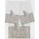 Linum Home Textiles Sofia Towel White, Gray (137.16x68.58)