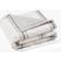 Lush Decor Farmhouse Striped Blankets Gray (152.4x127cm)