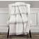 Lush Decor Farmhouse Striped Blankets Gray (152.4x127cm)
