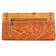 American West Texas Rose Tri-Fold Wallet - Natural Tan