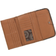 American West Texas Rose Tri-Fold Wallet - Natural Tan