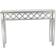 Litton Lane Geometric Console Table 14x47"