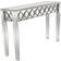 Litton Lane Geometric Console Table 14x47"