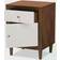 Baxton Studio Harlow Mid-Century Bedside Table 39.6x44.6cm