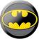 Popsockets Popgrip Design Batman, Supporto Video, Nero