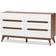 Baxton Studio Calypso Chest of Drawer 56x31.3"