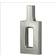 A&B Home Silver Stone Keyhole Vase 40.6cm